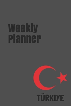 Weekly Planner: Turkey calendar organizer agenda for 2020 (Europe)