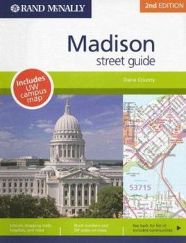 Spiral-bound Rand McNally Madison Street Guide: Dane County Book