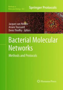 Paperback Bacterial Molecular Networks: Methods and Protocols Book