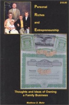 Paperback Personal Riches & Entrepreneurship Book