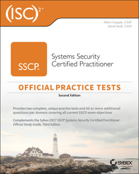 Paperback (Isc)2 Sscp Systems Security Certified Practitioner Official Practice Tests Book