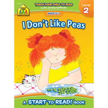 Paperback School Zone I Don't Like Peas - A Level 2 Start to Read! Book