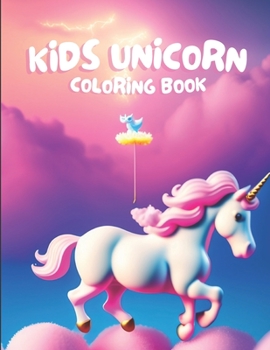 Paperback Unicorn: Kids Coloring Book