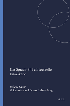 Paperback Das Sprach-Bild ALS Textuelle Interaktion [German] Book