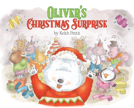 Hardcover Oliver's Christmas Surprise Book