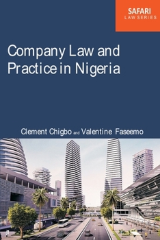 Paperback Company Law and Practice in Nigeria Book