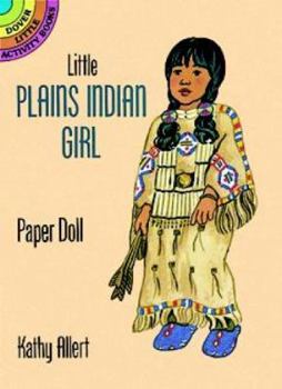 Paperback Little Plains Indian Girl Paper Doll Book