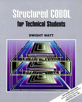 Paperback Structured Cobol for Technical Students Book