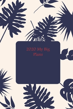 Paperback 2020 My Big Plans Book