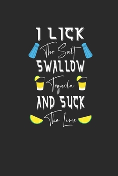 Swallow Tequila: Tequila, Graph Paper (6" x 9" - 120 pages) ~ Drink Themed Notebook for Daily Journal, Diary, and Gift