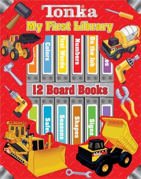 Paperback Tonka My First Library: 12 Board Books Book