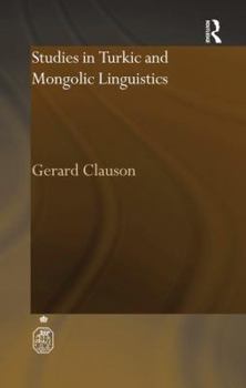 Paperback Studies in Turkic and Mongolic Linguistics Book