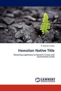 Paperback Hawaiian Native Title Book