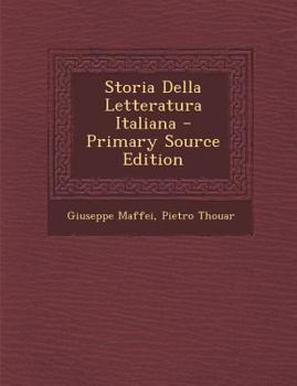 Paperback Storia Della Letteratura Italiana - Primary Source Edition [Italian] Book