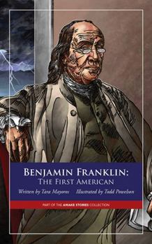 Paperback Benjamin Franklin: The First American Book