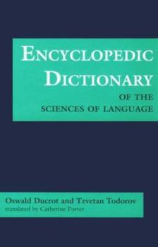 Paperback Encyclopedic Dictionary of the Sciences of Language Book