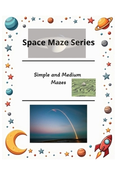 Paperback Space Mazes - Easy and Medium Book