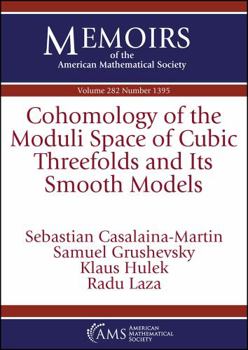 Paperback Cohomology of the Moduli Space of Cubic Threefolds and Its Smooth Models Book