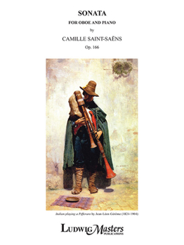 Paperback Sonata for Oboe, Op.166: Part(s) (Master Wood Series) Book