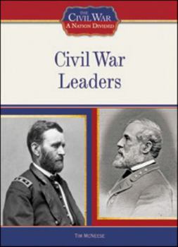 Library Binding Civil War Leaders Book