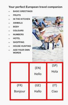Paperback Languages 4 in 1: Your perfect companion while travelling in Europe Book