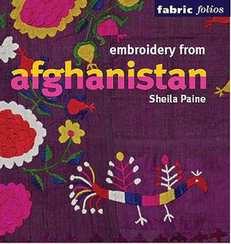Paperback Embroidery from Afghanistan (fabric folios) /anglais Book