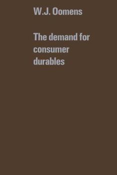 Paperback The Demand for Consumer Durables Book