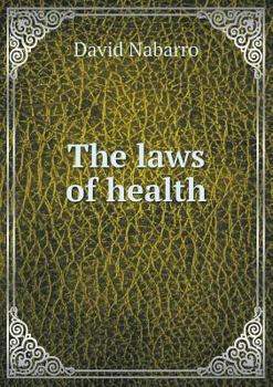 Paperback The Laws of Health Book