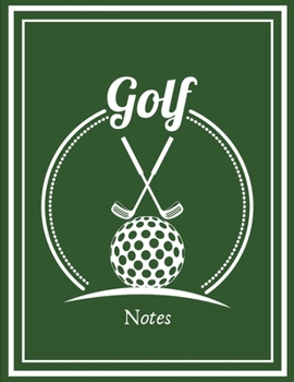 Paperback Golf notes: Cahier de notes A4 sp?cial Golfeur [French] Book