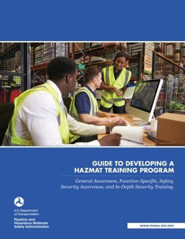 Paperback Guide to Developing a Hazmat Training Program Book