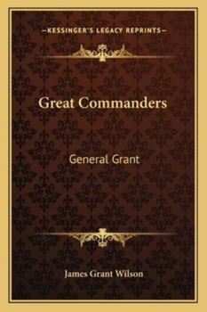 Paperback Great Commanders: General Grant Book