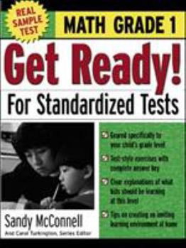 Paperback Get Ready! for Standardized Tests: Math Grade 1 Book