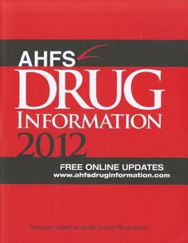 Paperback AHFS Drug Information 2012 Book