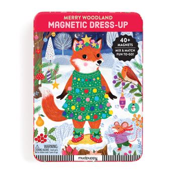 Board Game Merry Woodland Magnetic Dress-Up Book