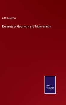 Hardcover Elements of Geometry and Trigonometry Book