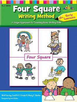 Paperback Four Square: Writing Method for Early Learner: A Unique Approach to Teaching Basic Writing Skills Book