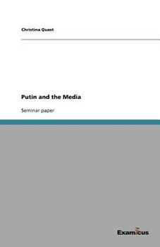 Paperback Putin and the Media Book