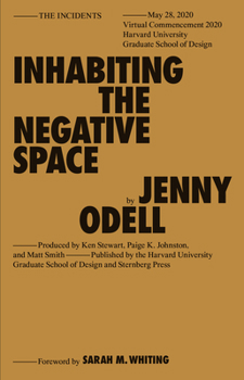 Paperback Inhabiting the Negative Space Book