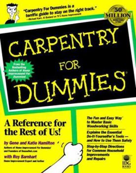 Paperback Carpentry for Dummies Book