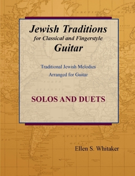 Paperback Jewish Traditions for Classical and Fingerstyle Guitar Book