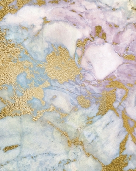 Paperback Gilded Gold Composition Notebook - Large Unruled Notebook - 8x10 Blank Notebook (Softcover Journal / Notebook / Sketchbook / Diary) Book