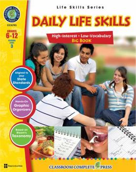 Perfect Paperback Daily Life Skills Big Book Gr. 6-12 - Classroom Complete Press (Life Skills Series) Book