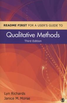 Paperback Readme First for a User′s Guide to Qualitative Methods Book