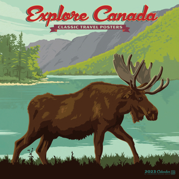 Calendar Explore Canada (Adg) 2023 Wall Calendar Book