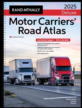 Rand McNally 2025 Motor Carriers Road Atlas
