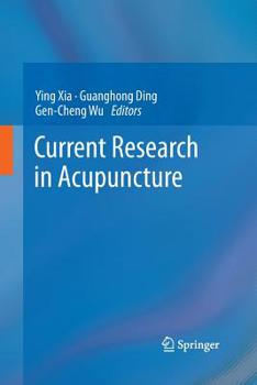 Paperback Current Research in Acupuncture Book