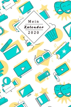 Paperback Mein Kalender 2020: Dein Eigener Wochenplaner Mit Tollem Design - Mithilfe Des Planers Wirst Du 2020 Endlich Organisiert Sein - Jeder Woch [German] Book