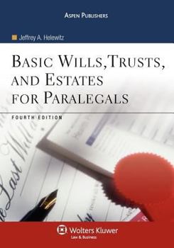 Paperback Basic Wills, Trusts, and Estates for Paralegals, Fourth Edition Book