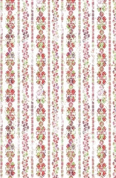 Paperback Dot Grid Journal Notebook: Red Floral Glam Autumn Fall - Bullet Planner Book - Dotted Grid - 5.5 x 8.5" 120 Pg - DIY Weekly Spread - Organizer - Book
