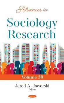 Hardcover Advances in Sociology Research Book